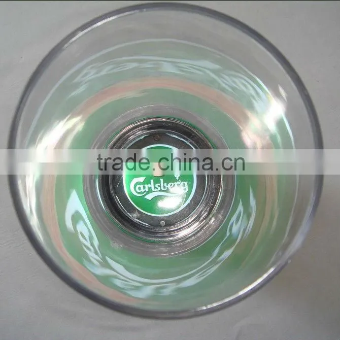 LED illuminated liquid active water cup