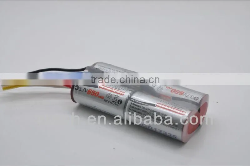3.7v 14650 li-ion battery