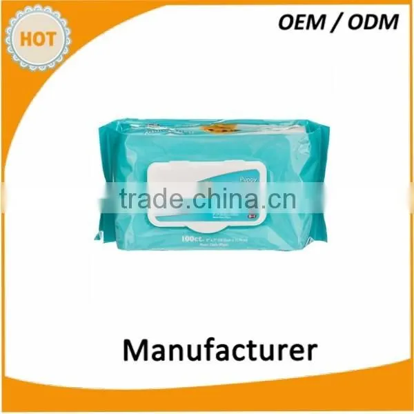 Quick and effective Pet wet wipes for dog