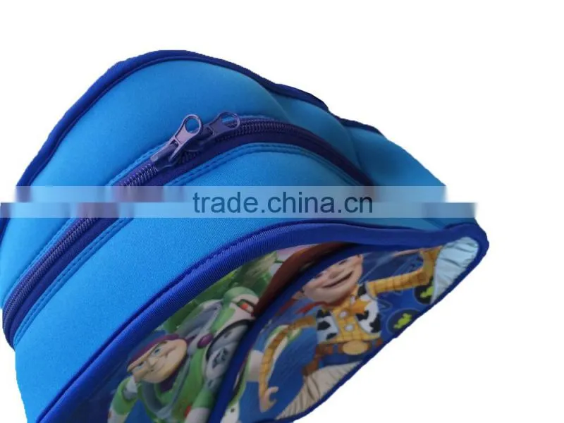 Distinctive and Environmental neoprene school bags