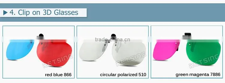 3d red blue movies 3d glasses lens material movie