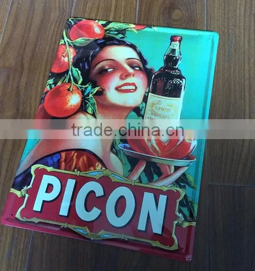 vintage metal signs