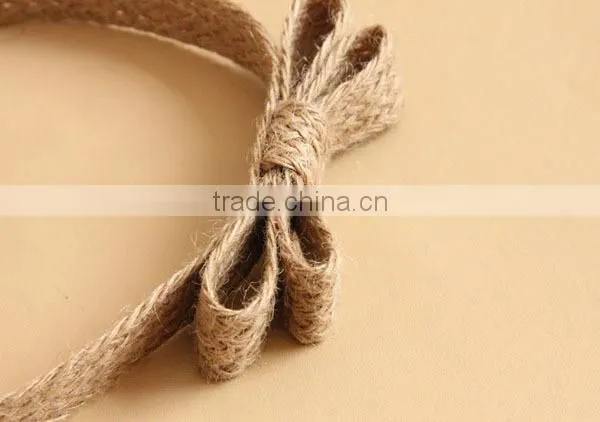 Handmade Retro Hemp Rope Elastic Stretchy Hair Band Headband