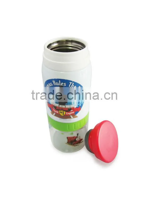 Kid zinger water bottle children lemon juicer cup