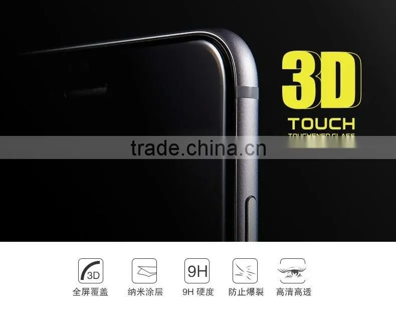 Joyroom Anti explosion Tempered Glass 3D Screen Protective Film For iPhone 6Plus Transparent Frame Package MT-5457