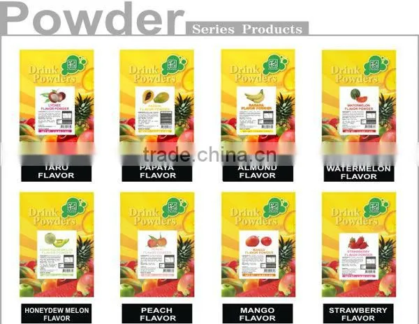 Taiwan Bubble Tea Materials Watermelon Milky Bubble Tea Flavour Powder