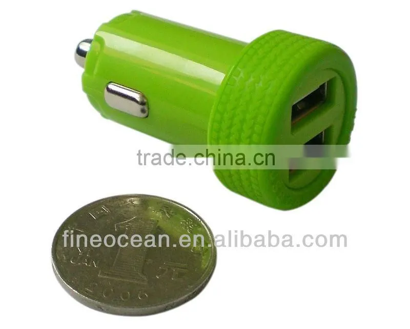 Universal charger, Universal car charger with two USB ports 3A