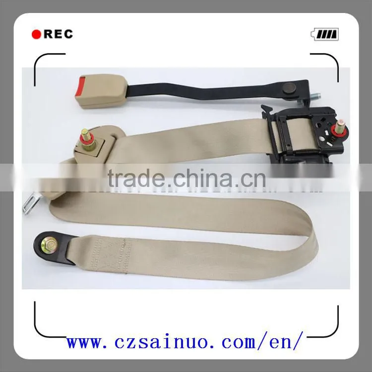 High quality car three point beidge seat belt from china
