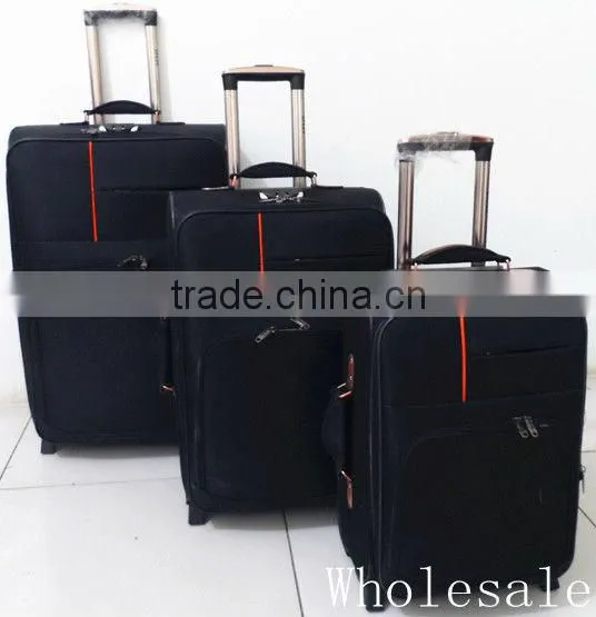 Best design aluminum trolly business luggage bag for travel