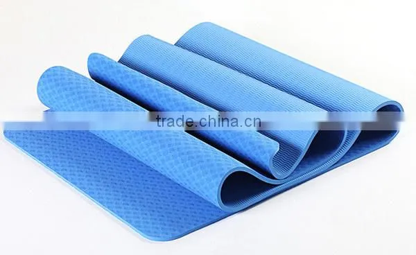 Sales promotion 100% TPE Material by Latest Technology- High Density Lightweight Durable Memory Foam TPE Exercise Yoga Mat