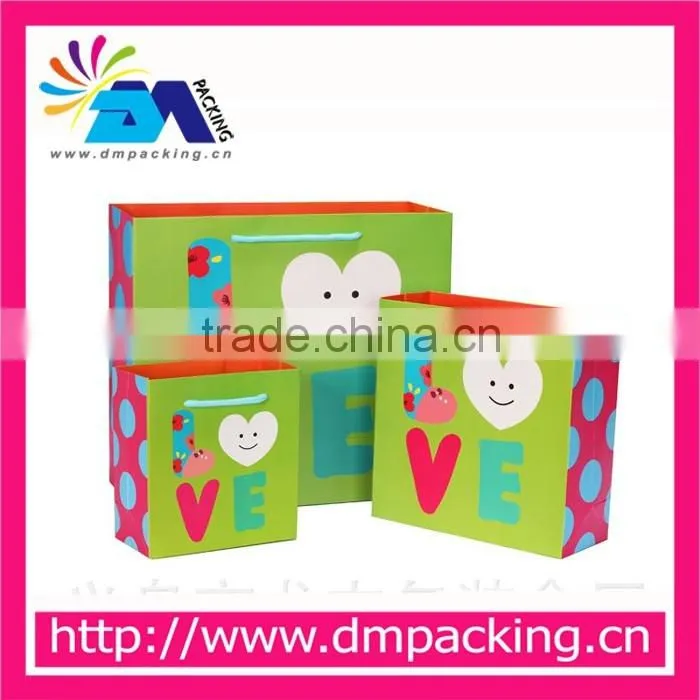 animal cartoon paper bag keep kids gift and garment