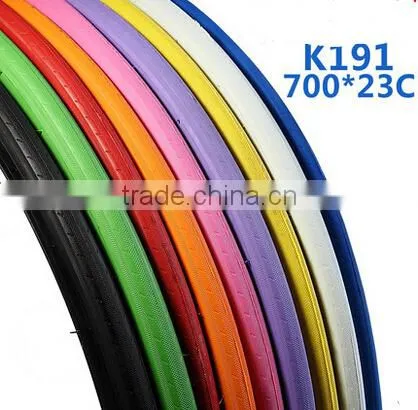 colorful Kenda Brand 700*25C fixed gear bike tire