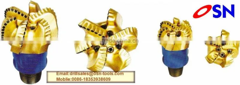Diamond head pdc drill bit Coal Ore Mining, API standard