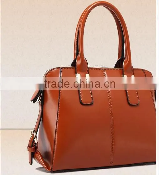 New Style Fashion Lady Leather Handbag Tote Bag