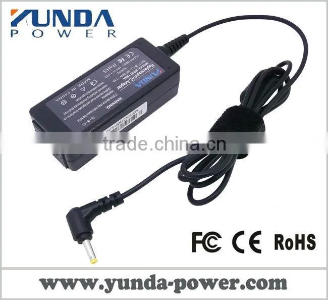 YUNDA Genuine AC Adapter for HP MINI Laptop 30w 19v 1.58a/4.0mm*1.7mm