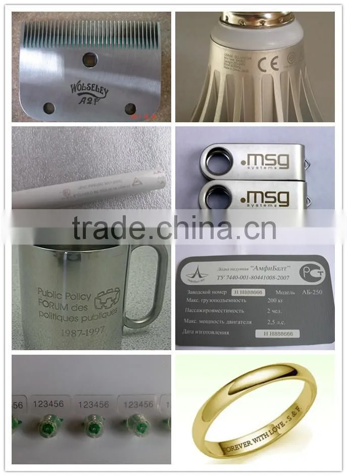 10W 20W 30W mini fiber Laser marking/engraving machine for laptop keyboard/mobile/keypad/keyboard
