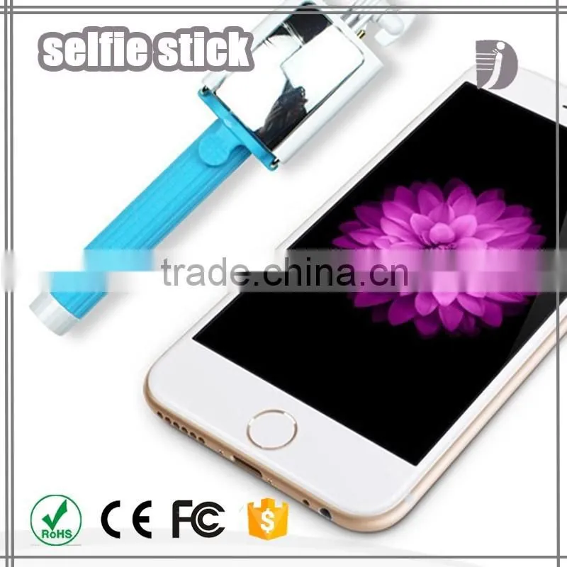 High margin products selfie stick with cable