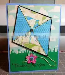 colored kite paper