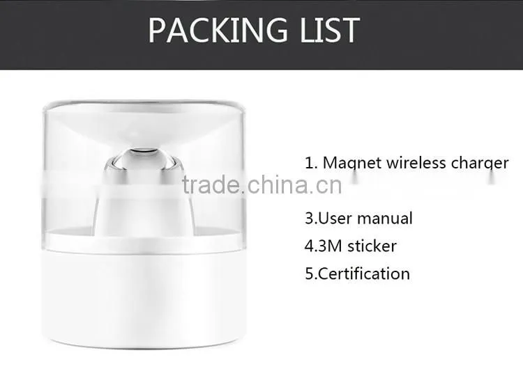 New arrived meter magnet qi charger for iPhone 5 5s 5c 6 6s 6plus