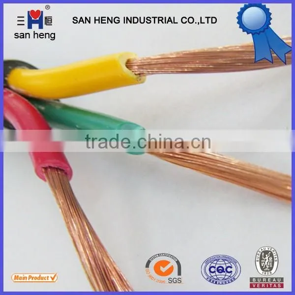 copper electrical wires h05vv-f flexible cable