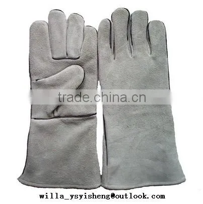 Custom argon welding leather gloves price good manufacturer