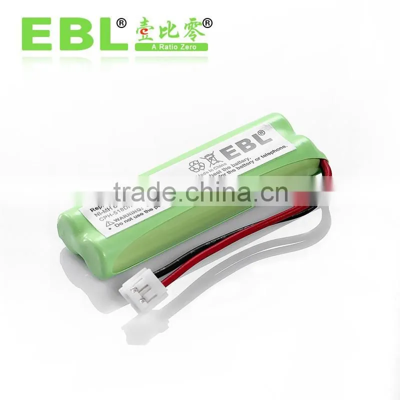 EBL rechargeable Cordless Phone Battery Replacement for V-Tech BT-18443, BT-28443 , 89-1337-00-00 8913370000