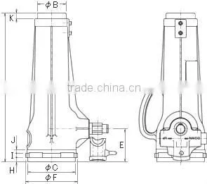 Japanese and Durable power screw lift jack mechanical jack with screw structure made in Japan