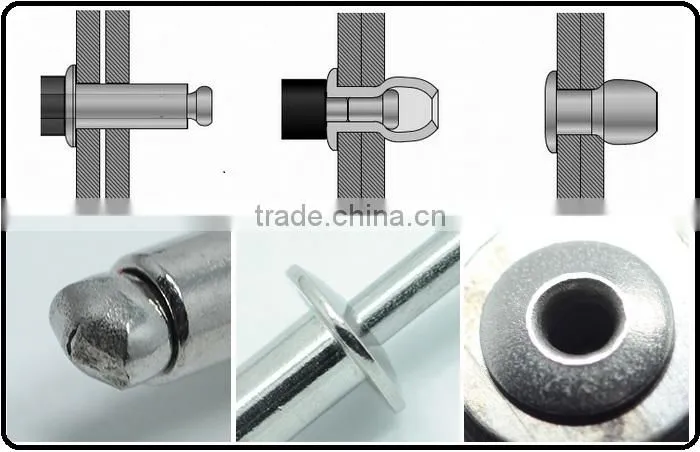 CHEAP NONMAGNETIC POP RIVETS