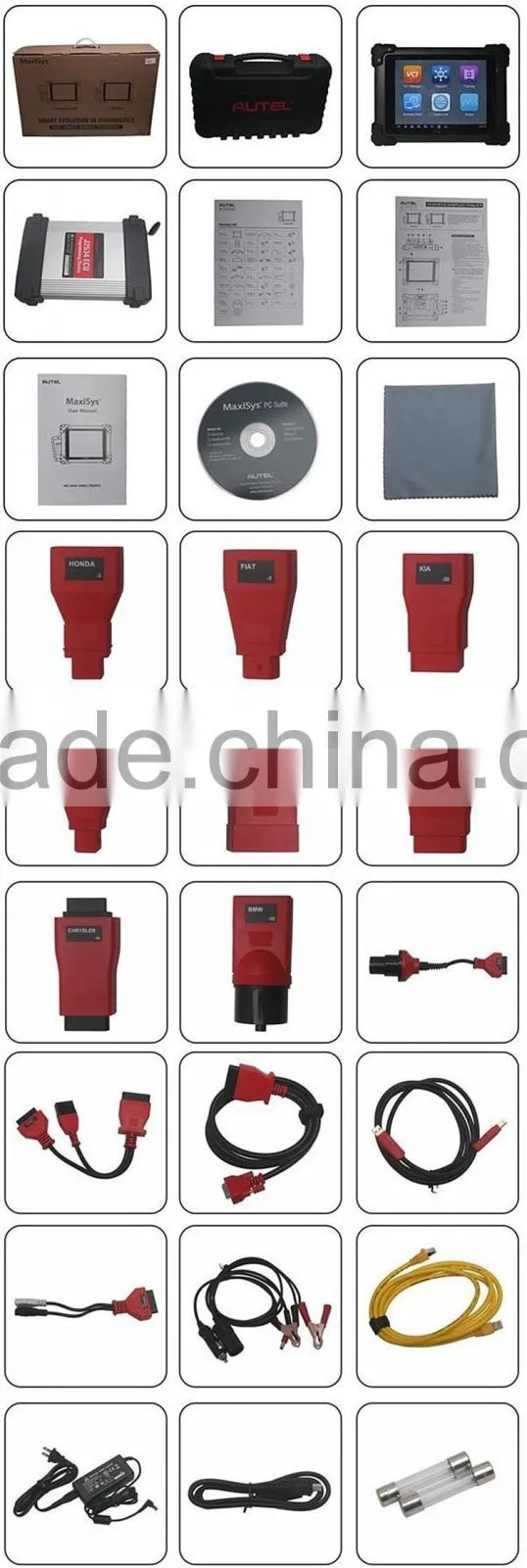 2015 Original AUTEL MaxiSys Pro MS908P Automotive Diagnostic & ECU Programming System with J2534 reprogramming box