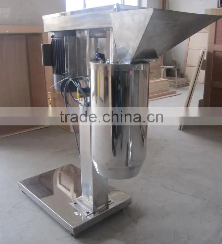 Low consumption Spinach grinding machine garlic broker Mashed garlic machine/green bell pepper shreds making machine