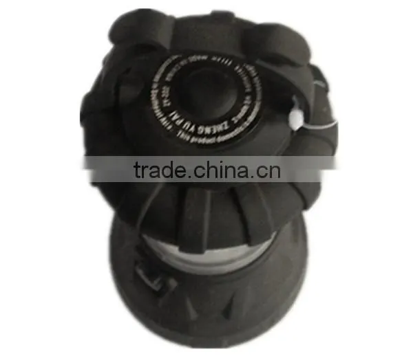 82046#black plastic lantern outdoor led lamp