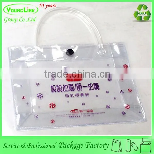 Trendy Personalized factory customied plastic cosmetics make up brush bag