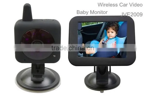 JVE-2009 High Quality Baby Monitor,2.4ghz IR Night View Audio Transmission Wireless Baby Monitor,With Motion Detecion