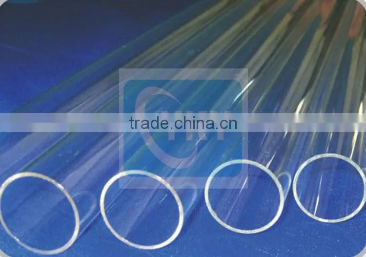 High Quality Transparent Quartz Tube for Double Zones Tube Furnace