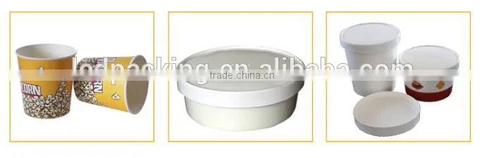 Disposable custom printed food kraft lunch paper box for food packaging