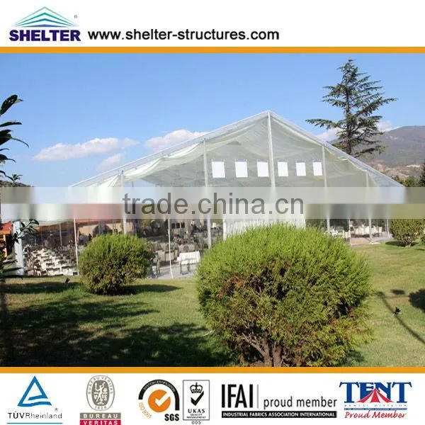 20m Clear Span white pvc Foof Tent for sale