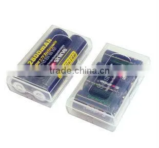 2 Cell 18650 /4 Cell RCR123 Battery Case/Holder