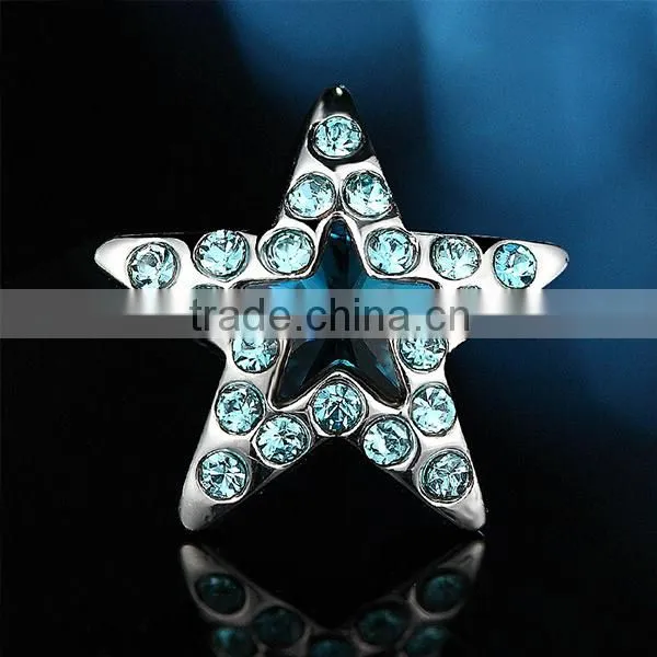 Most Popular Star Shape cz Diamond Stud Earrings