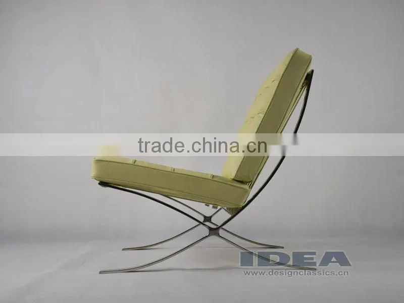 DC2001 Replica Mies Van Der Rohe Barcelona Chair - Cream White