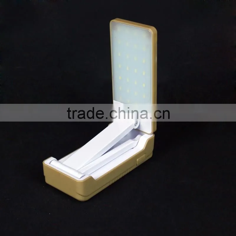 New Design LED Table Desk Plastic Rechargable Energy Saving