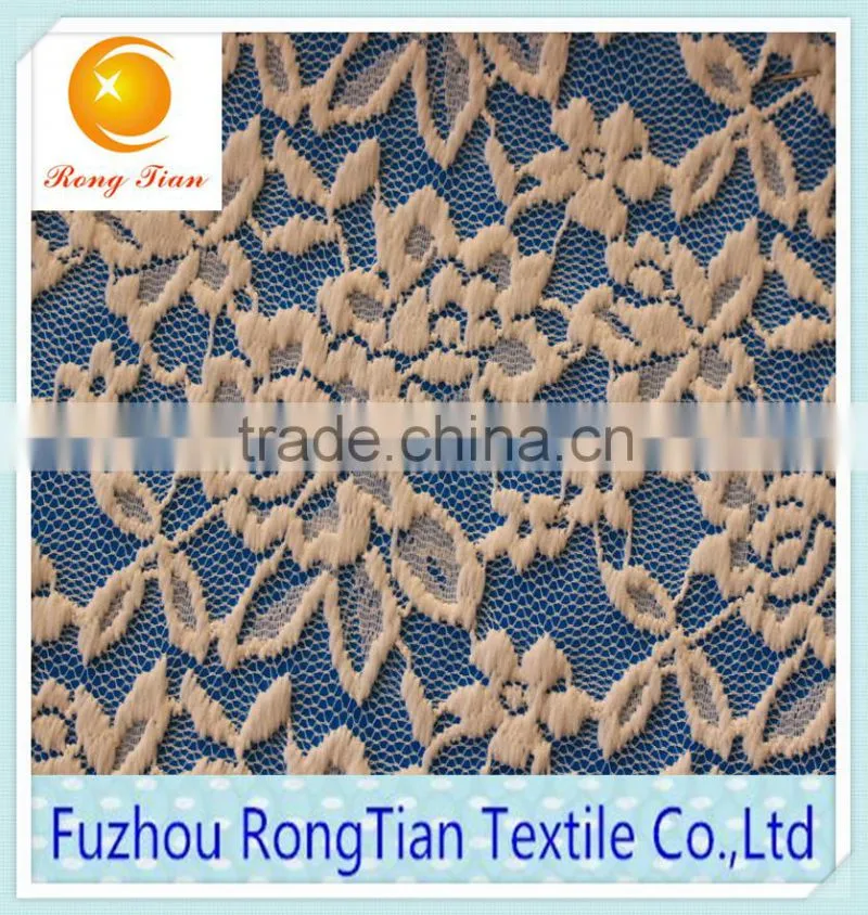Wholesale nobility white embroidery lace fabric for marriage