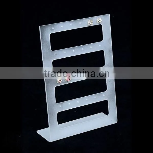 Acrylic material T shape black acrylic bracelet jewelry display