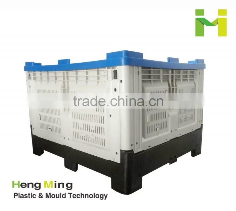 Warehouse Logistic Plastic Pallet Box Container