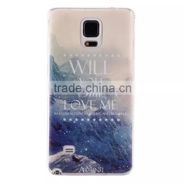 Personally customized case for samsung Note 4