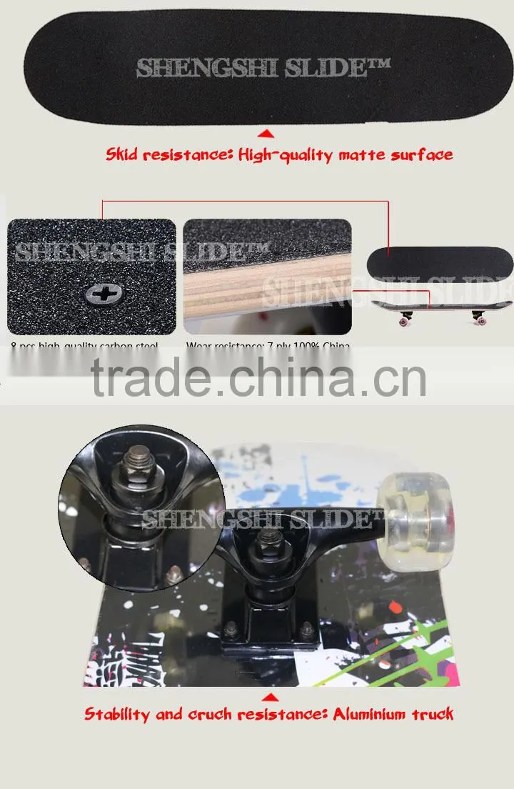 New design high quality skateboard best selling
