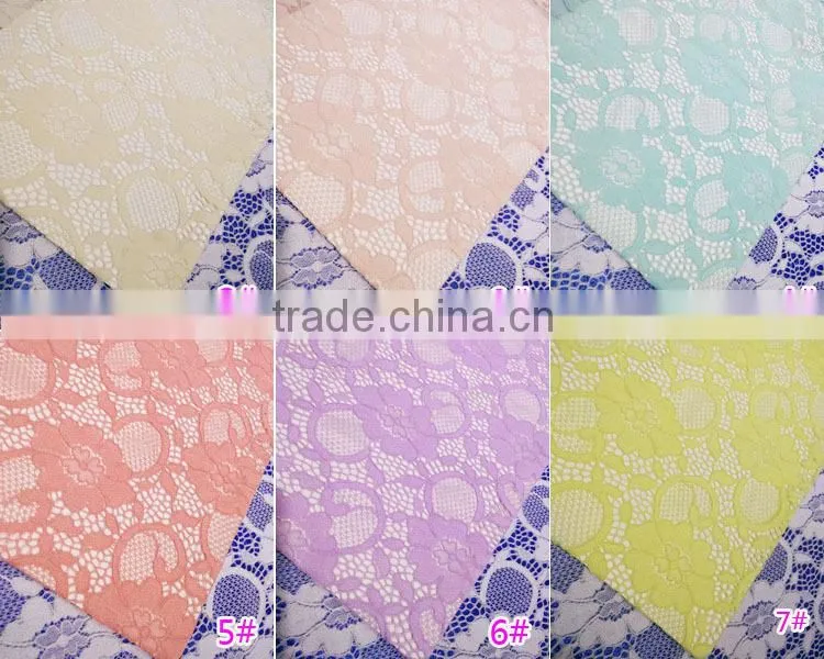 2016 Hot NS Elastic Lace Fabric for Swimwear, Women's Dress