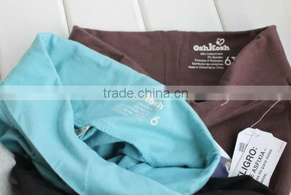 2012 organic cotton lycra kids yoga clothes