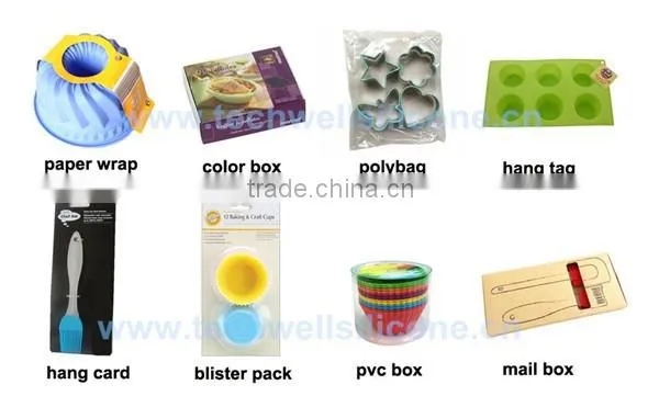 100% food grade silicone coffee cup shape cake cup