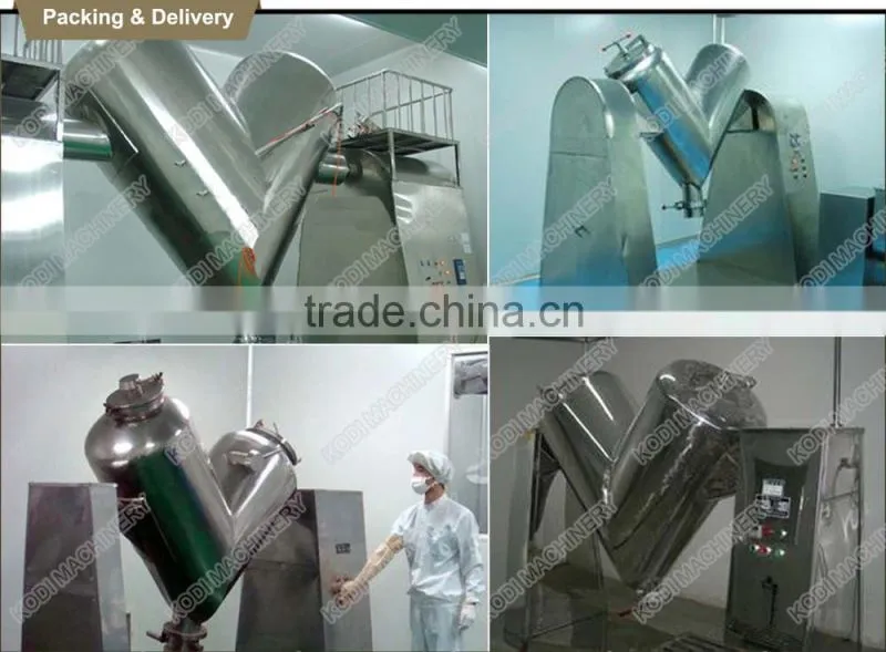 Stainless Steel Wheat Flour V Type Mixer V Blender