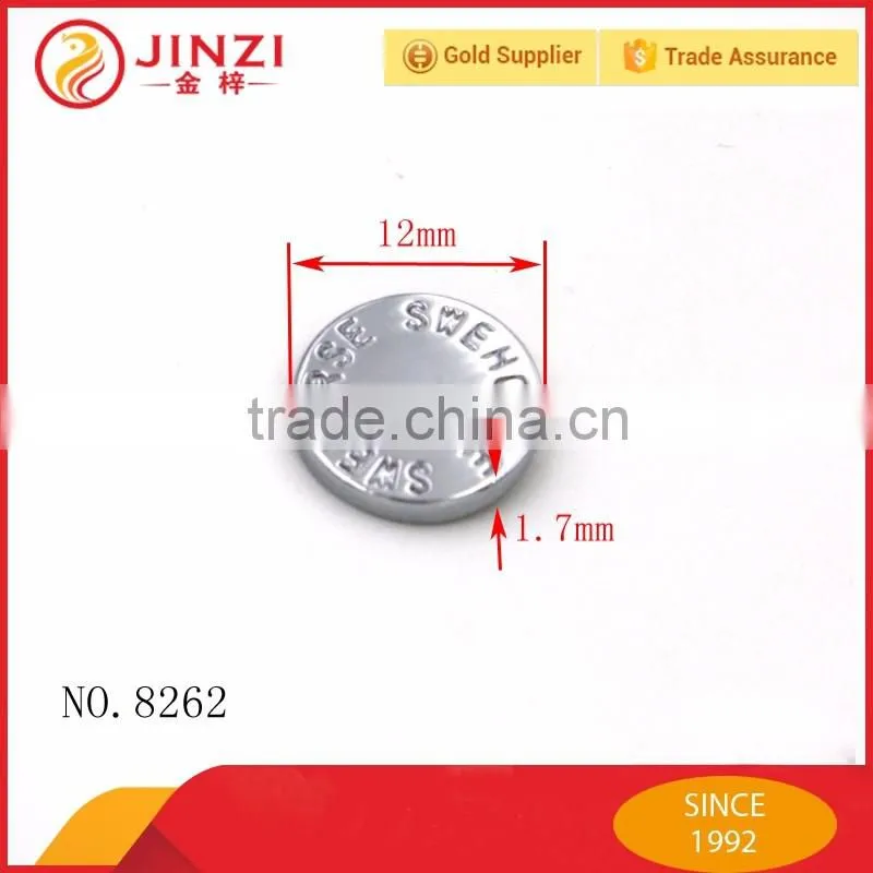 Fashion Decorative custom rivet with logo in guangzhou